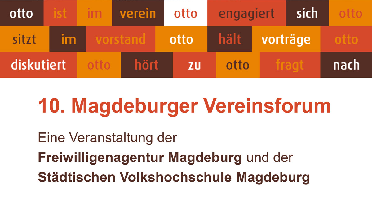 10. Magdeburger Vereinsforum